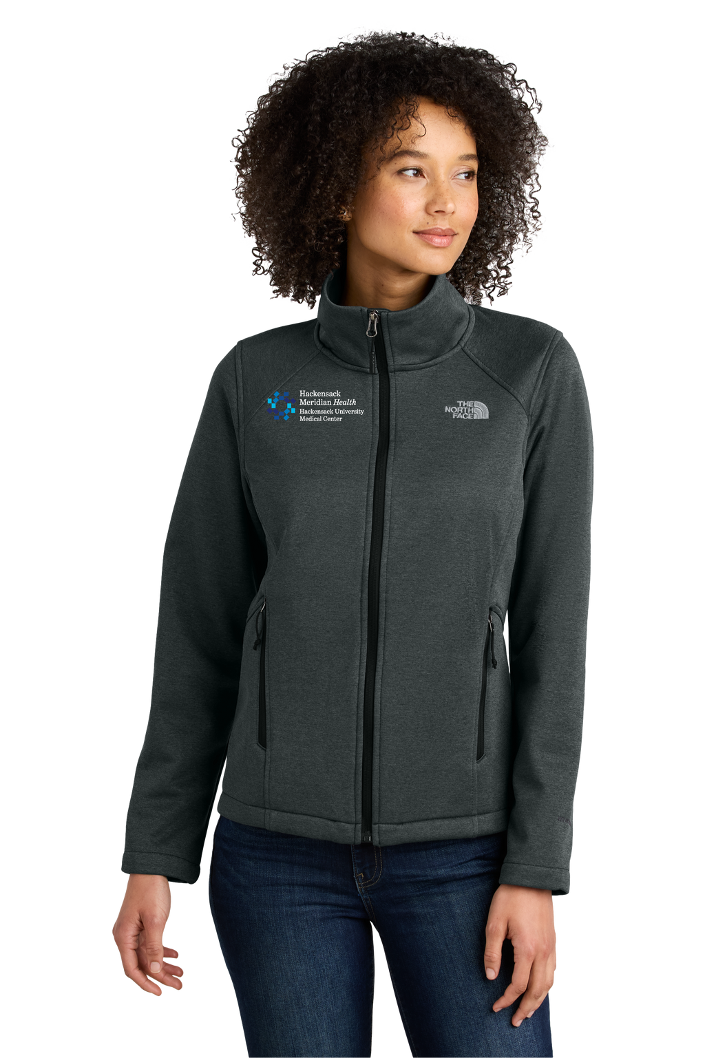 The North Face® Women's Chest Logo Ridgewall Soft Shell Jacket
