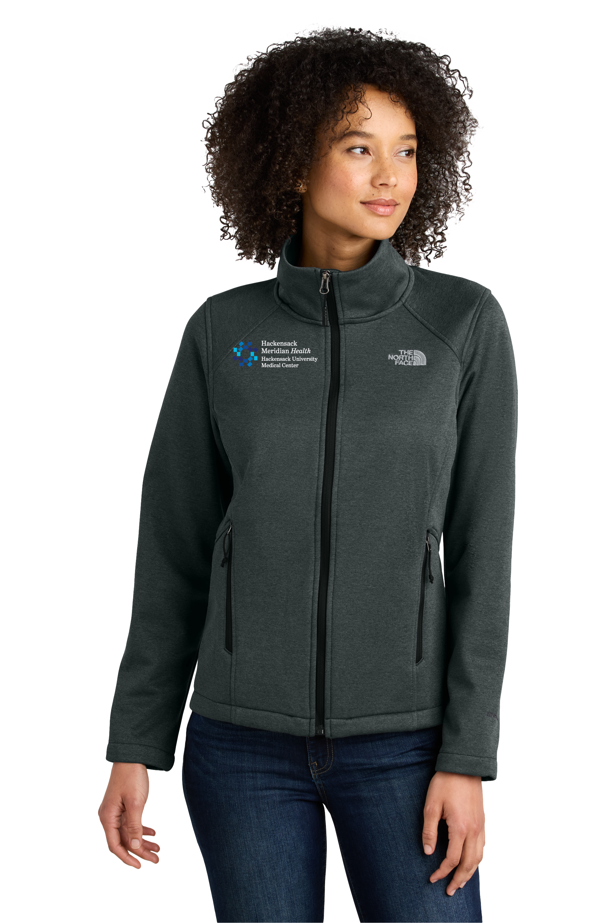 The North Face® Women's Chest Logo Ridgewall Soft Shell Jacket